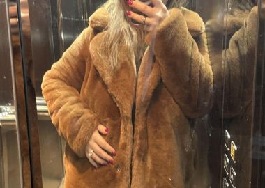 Faux Fur Coat Pali Καφέ - Amelie's - 