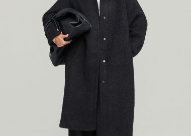 Faux fur παλτό - FUNKY BUDDHA - 