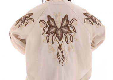 FEDRA γυναικείο πουκάμισο με κεντήματα - SOU - 