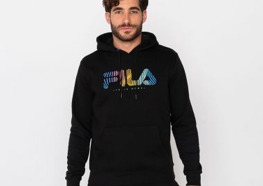 FILA AMOS HOODIE ΜΑΥΡΟ - FILA - 