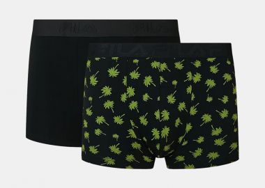 FILA BOXER ELASTIC BAND 2PACK ΜΑΥΡΟ - FILA - 