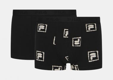 FILA BOXER ELASTIC BAND 2PACK ΜΑΥΡΟ - FILA - 