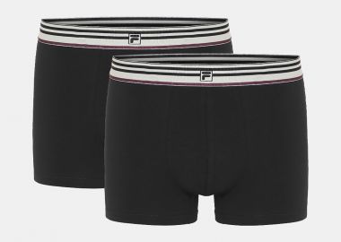 FILA BOXER ELASTIC BAND 2PACK ΜΑΥΡΟ - FILA - 