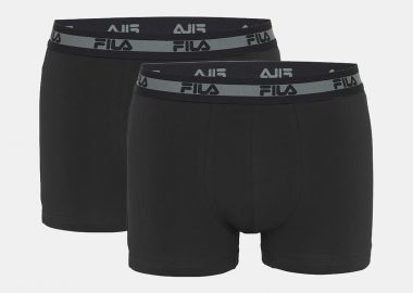 FILA BOXER ELASTIC BAND 2PACK ΜΑΥΡΟ - FILA - 