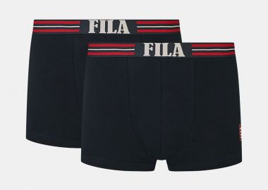 FILA BOXER ELASTIC BAND 2PACK ΜΠΛΕ - FILA - 