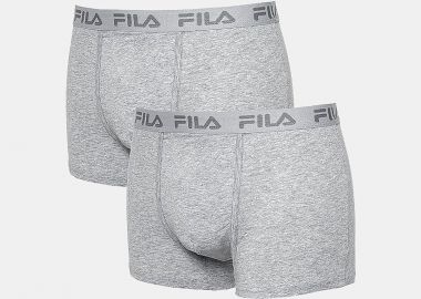 FILA BOXER ELASTICO 2PACK ΓΚΡΙ - FILA - 
