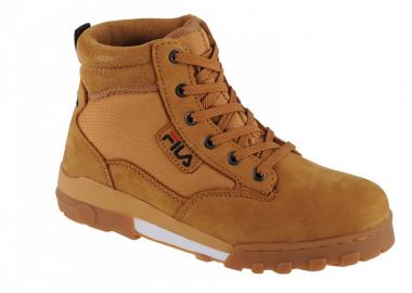 Fila Grunge II Suede Γυναικεία Μποτάκια Αστραγάλου Καφέ FFW0217-23015 - Fila - 