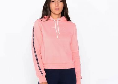 FILA HERITAGE TAPE HOODIE ΡΟΖ - FILA - 