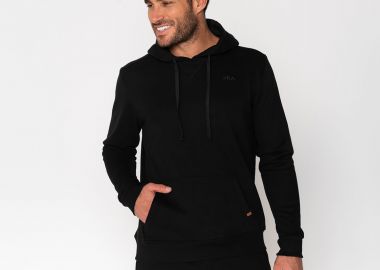 FILA TOM HOODIE ΜΑΥΡΟ - FILA - 
