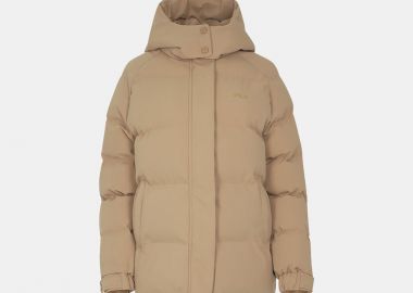 FILA WOMEN'S KARRIE PUFFER JACKET ΜΠΕΖ - FILA - 