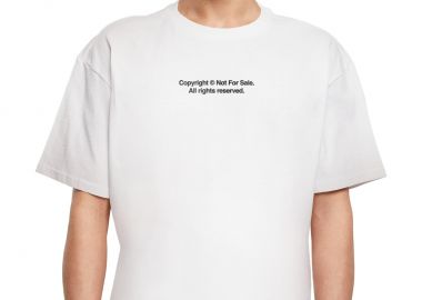 Fingerprint Oversize Tee Mister Tee MT2546-00220 white - Mister Tee - 
