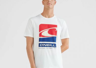FLAG WAVE T-SHIRT ΑΣΠΡΟ - O'NEILL - 