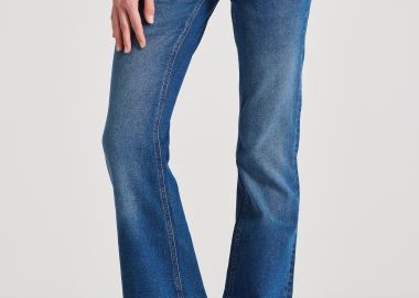 Flare fit τζιν παντελόνι - FUNKY BUDDHA - 