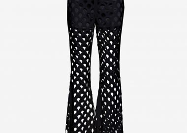 Flared Pants in Black - Cutcuutur - 