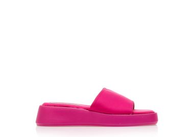 Flatforms φούξια υφασμάτινα ΦΟΥΞΙΑ - Tsoukalas - 