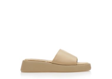 Flatforms μπεζ υφασμάτινα ΜΠΕΖ - Tsoukalas - 