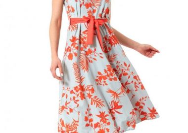 ΦΛΟΡΑΛ ΑΜΠΙΡ ΑΜΑΝΙΚΟ ΦΟΡΕΜΑ ΜΕ ΖΩΝΗ - Anna Raxevsky - 