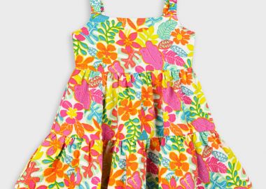 Φλοράλ φόρεμα για κορίτσι - ΕΜΠΡΙΜΕ 15-225320-7 - energiers - 