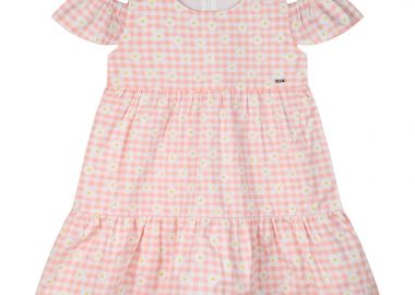 Φλοράλ φόρεμα για κορίτσι - ΠΟΥΑ 15-225308-7 - energiers - 