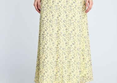 Φλοράλ φούστα σε Α γραμμή - FUNKY BUDDHA - 