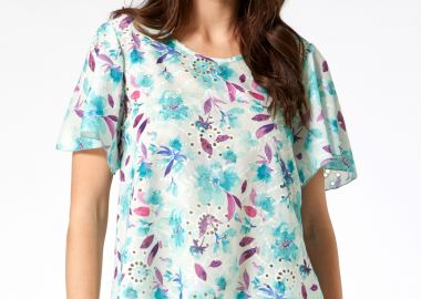 ΦΛΟΡΑΛ ΚΟΝΤΟΜΑΝΙΚΗ ΚΗΠΟΥΡ ΜΠΛΟΥΖΑ - Anna Raxevsky - 