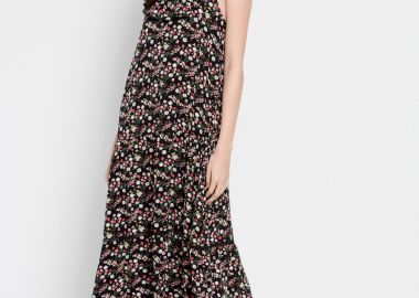 Φλοράλ μάξι φόρεμα - FUNKY BUDDHA - 