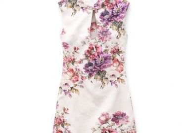 FLORAL MINI DRESS BY LUMINA - sense-shop - 