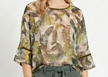 ΦΛΟΡΑΛ ΜΠΛΟΥΖΑ ΜΕ ΡΕΛΙΑ - Anna Raxevsky - 