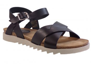 Fluchos Femme Γυναικεία Παπούτσια Πέδιλα F0473 Μαύρο - Fluchos Femme - 