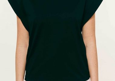 Forel γυναικείo T-shirt με στρας - 082.10.01.093 Μαύρο - FOREL - 