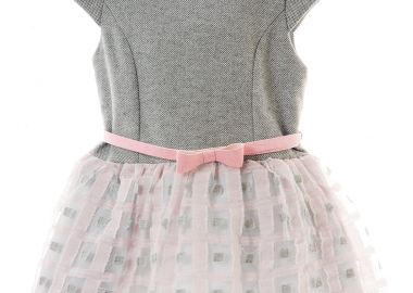 ΦΟΡΕΜΑ - Γκρι ροζ ΓΚΡΙ ΡΟΖ - Babylon fashion - 