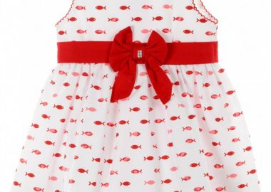 ΦΟΡΕΜΑ - ΛΕΥΚΟ ΚΟΚΚΙΝΟ ΛΕΥΚΟ ΚΟΚΚΙΝΟ - Babylon fashion - 