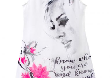 ΦΟΡΕΜΑ - ΛΕΥΚΟ ΛΕΥΚΟ - Babylon fashion - 