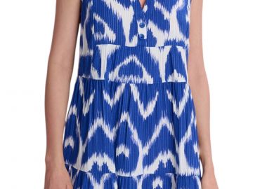 Φόρεμα Ale Εμπριμέ Κοντό 8921105-SKY BLUE Γυναικείο - Ale - 