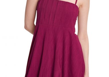 Φόρεμα Ale Κοντό Balloon 8921113-CHERRY Γυναικείο - Ale - 