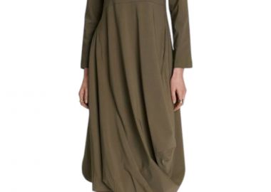 Φόρεμα Ale Μακρυμάνικο Balloon 8920996-LIGHT KHAKI Γυναικείο - Ale - 