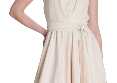 Φόρεμα Ale Με Λαιμό V 81183811-VANILLA Γυναικείο - Ale - 