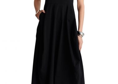 Φόρεμα Ale Μονόχρωμο 8922787-BLACK Γυναικείο - Ale - 