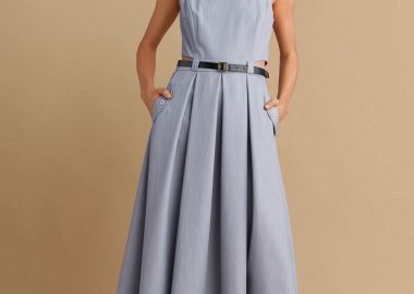 Φόρεμα αμάνικο με cut-out - 5206634957191 -  - 