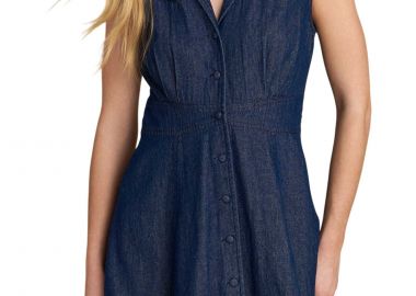 Φόρεμα Attrattivo Με Κέντημα Στην Πλάτη 9920310-BLUE Γυναικείο - Attrattivo - 