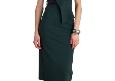 Φόρεμα Attrattivo Μίντι Με Ζώνη 92249847-PINE Γυναικείο - Attrattivo - 