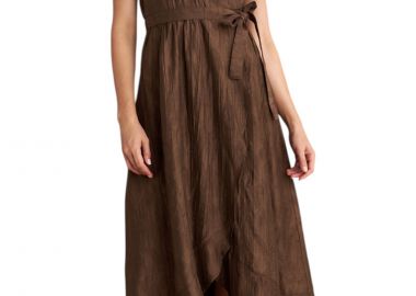 Φόρεμα Attrattivo Μονόχρωμο 91114791-CHOCOLATE Γυναικείο - Attrattivo - 