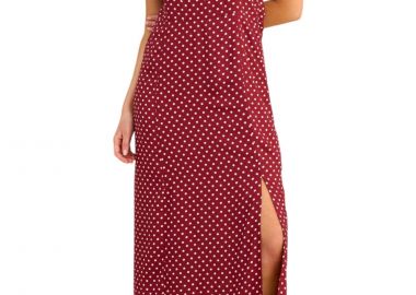 Φόρεμα Attrattivo Πουά 9923295-SPICE RED Γυναικείο - Attrattivo - 