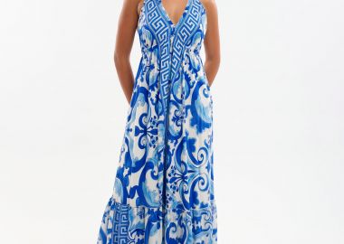 Φόρεμα BLE Maxi Δέτο Με Paisley Print -  - 