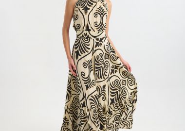 Φόρεμα BLE Maxi Με Γεωμετρικό Print -  - 