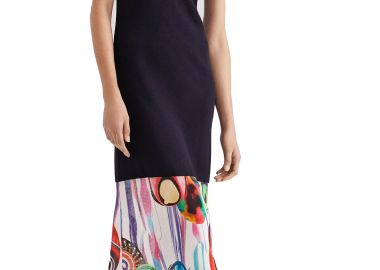 Φόρεμα Desigual Bubble Midi 22SWVF05-5000 Γυναικείο - Desigual - 