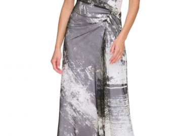 Φόρεμα DKNY Αμάνικο Ντραπέ DD4AR631-YZA Γυναικείο - DKNY - 