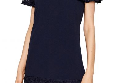 Φόρεμα DKNY Με Λεπτομέρειες Δαντέλας DD2B1761-NVY Γυναικείο - DKNY - 