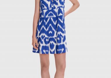 Φόρεμα εμπριμέ κοντό - 5206634957085 -  - 