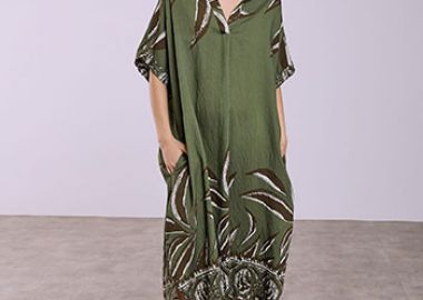 Φόρεμα εμπριμέ με τσέπες SQ7948.8202+4 - Celestino - 